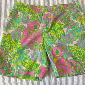 Lilly Pulitzer Resort fit Vibrant Floral Shorts